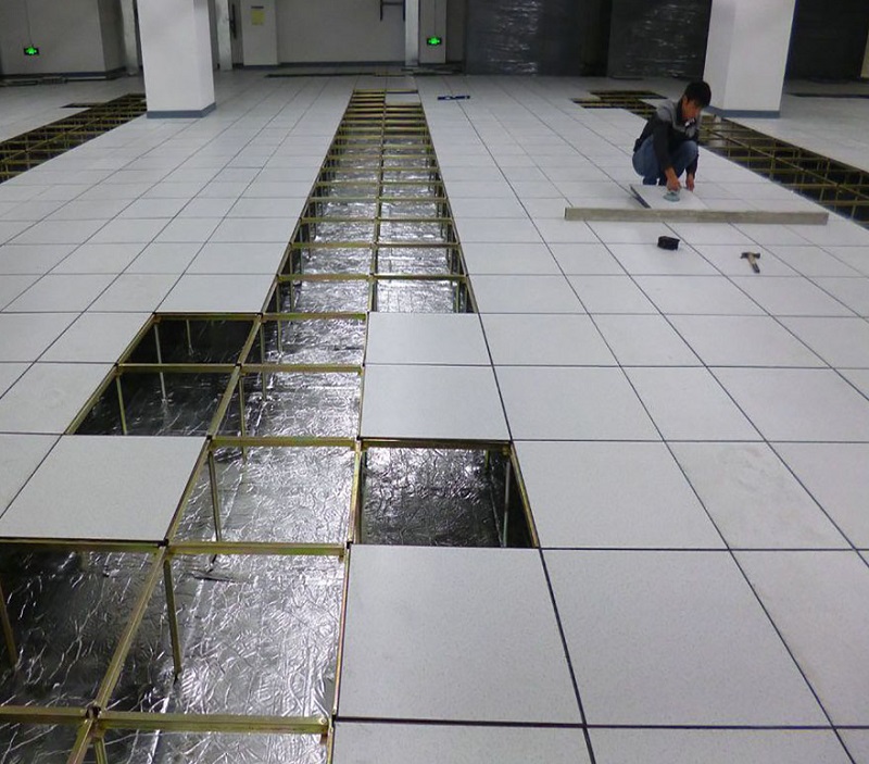 防静电地板施工案例